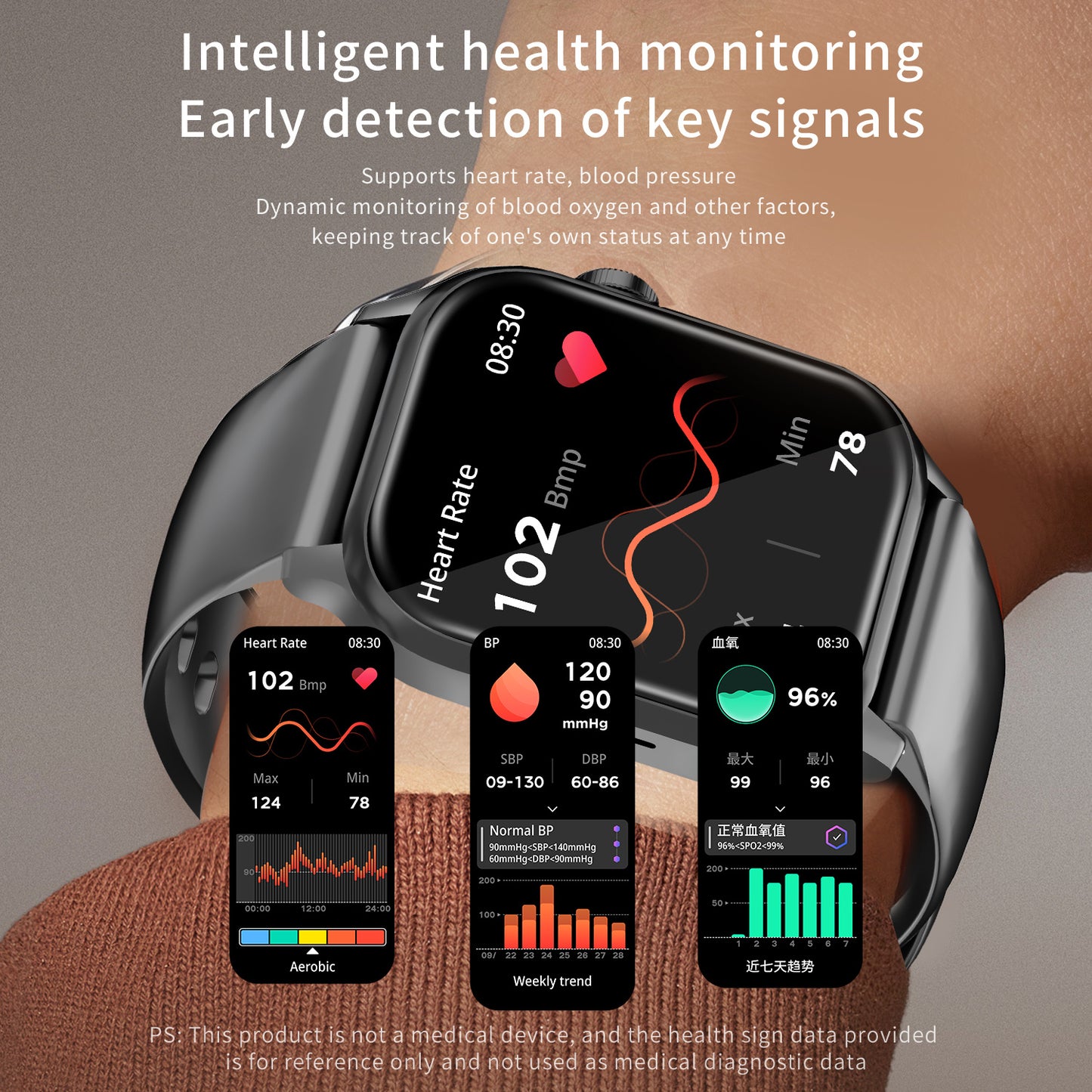 G93 Smart Watch – Waterproof Sports Tracker