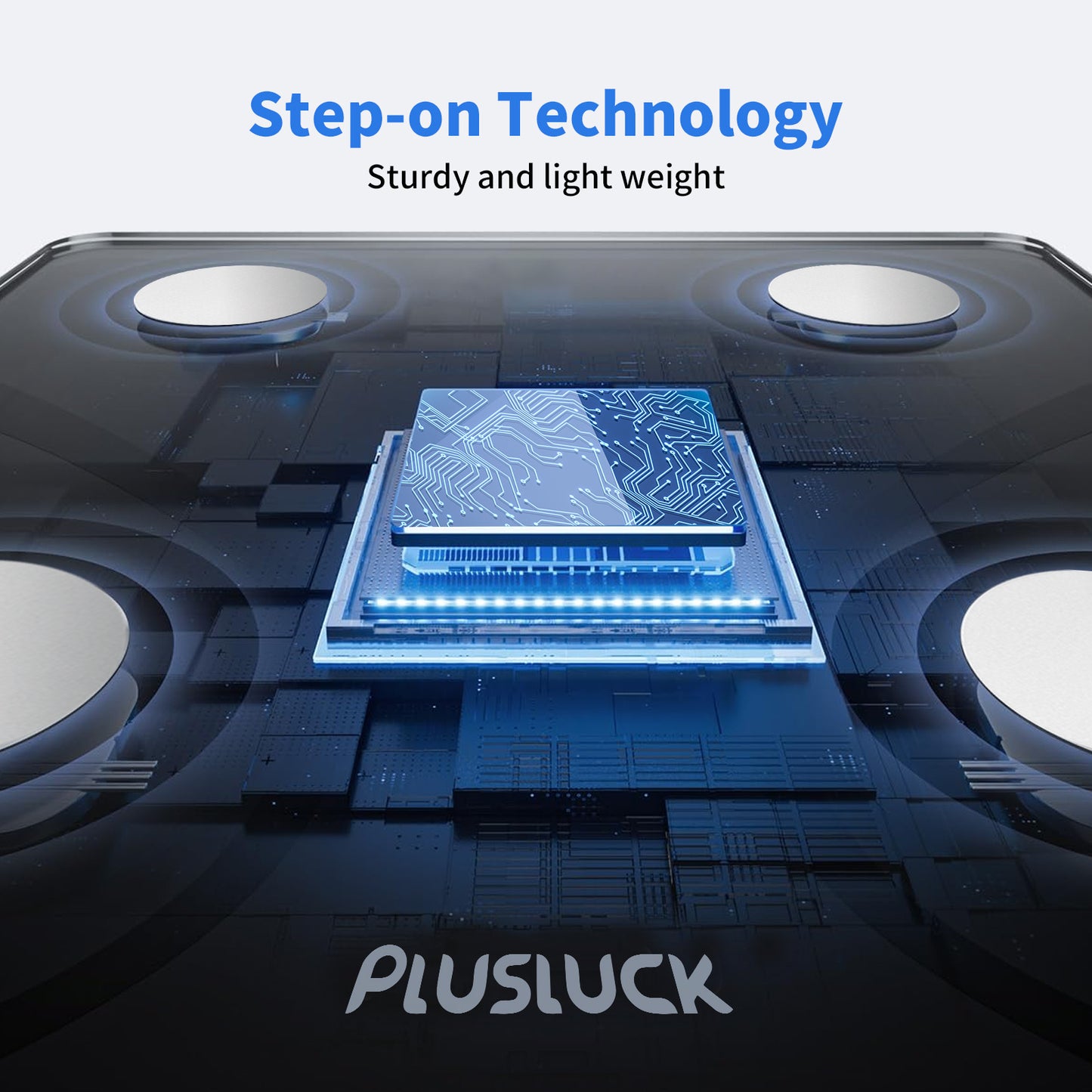 Plusluck Smart Scale – Bluetooth Body Analysis