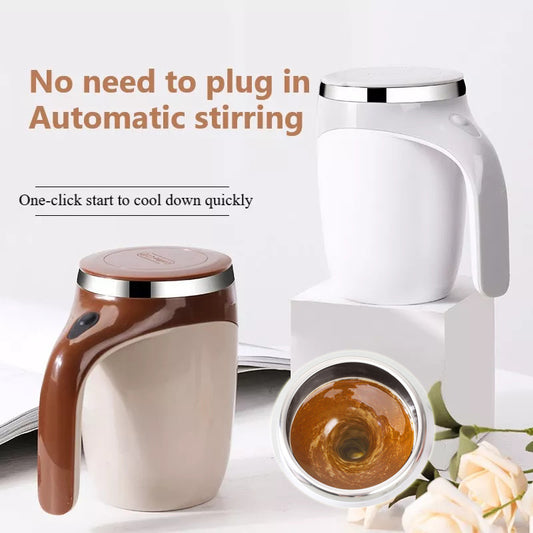 Automatic Stirring Coffee Cup – Effortless Mixing