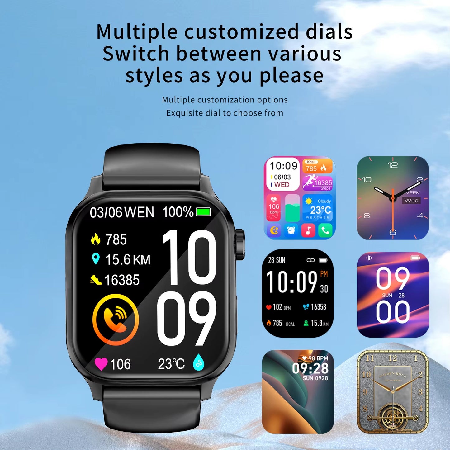 G93 Smart Watch – Waterproof Sports Tracker