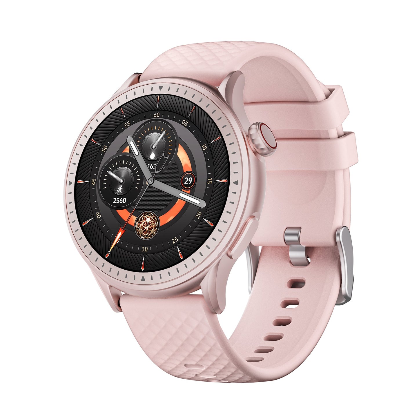 SmartFit Round Smartwatch – 3ATM Waterproof - DomoHive Store