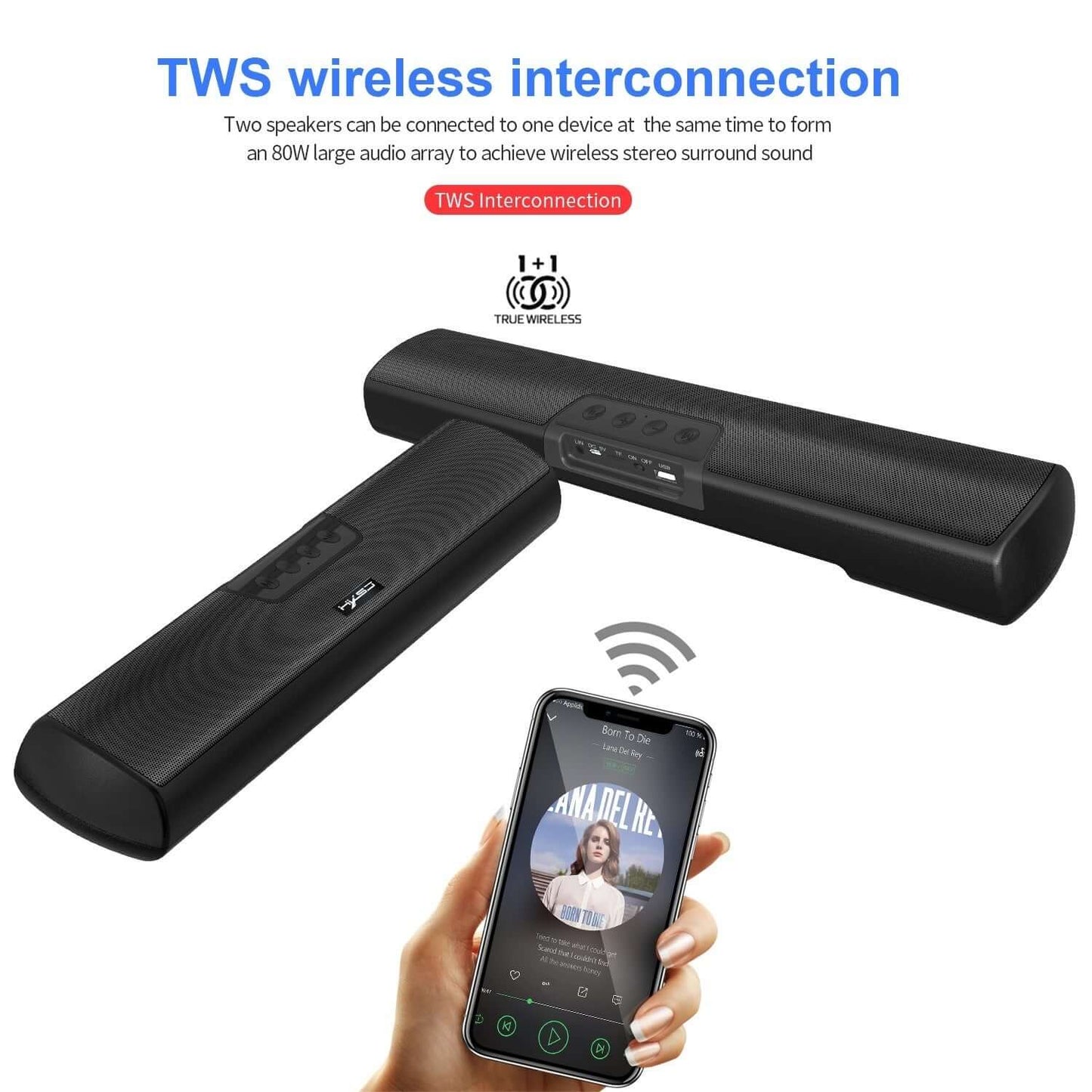 Home Bluetooth Speaker – High-Fidelity Sound