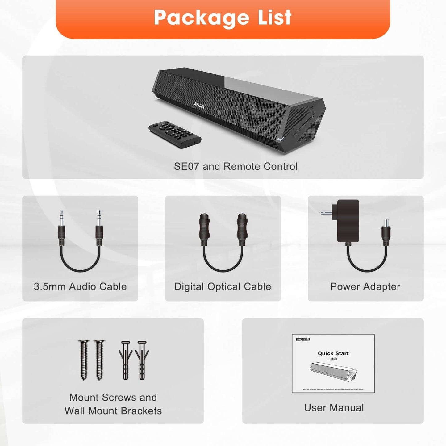 Echo Wireless Soundbar – High Power Audio