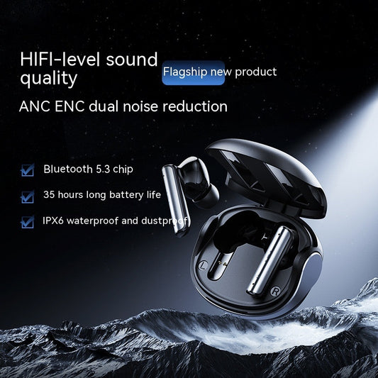 Wireless Bluetooth Headset – Waterproof Noise Reduction