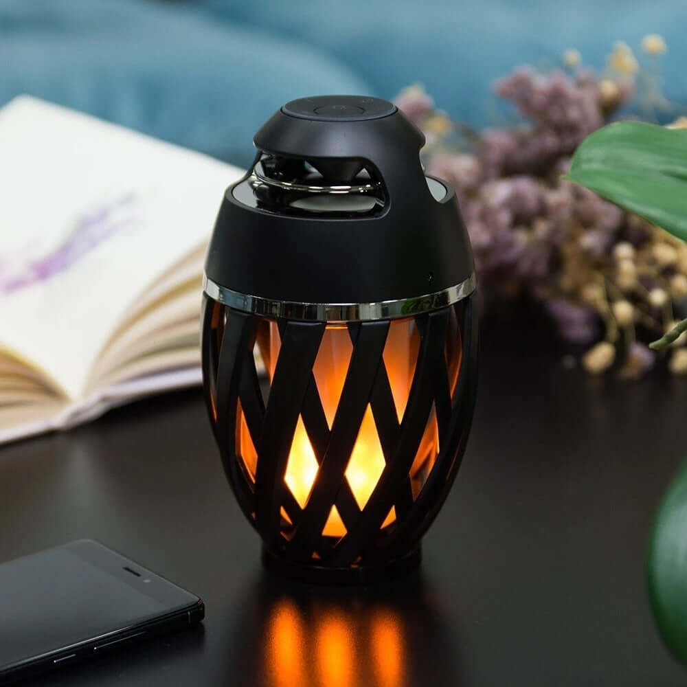 LED Flame Speaker – Ambient Lighting