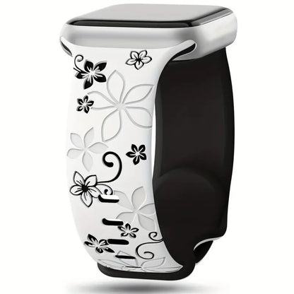 Two-Tone Silicone Strap – Stylish Versatility