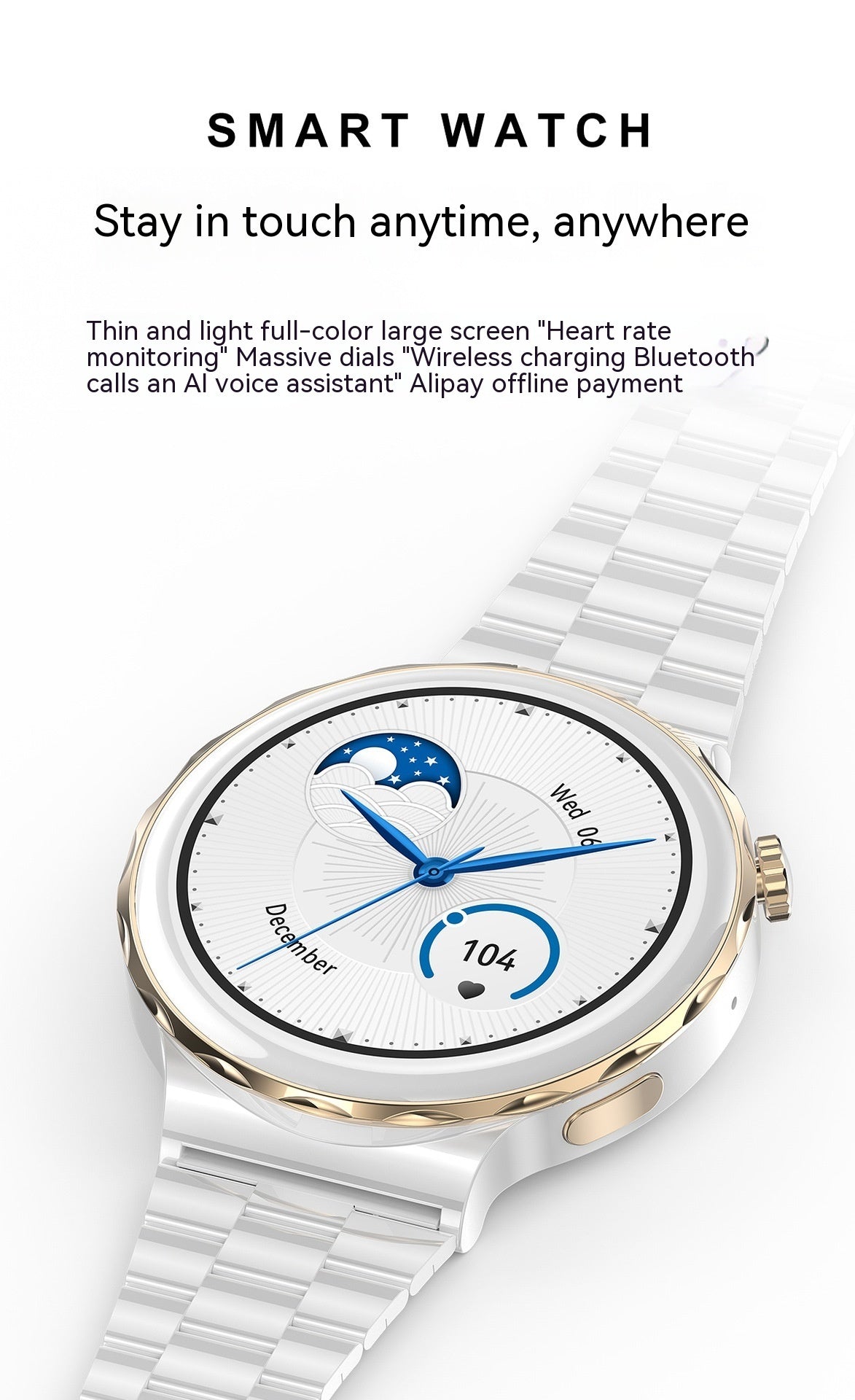 HK43 Smart Watch – Bluetooth Calling