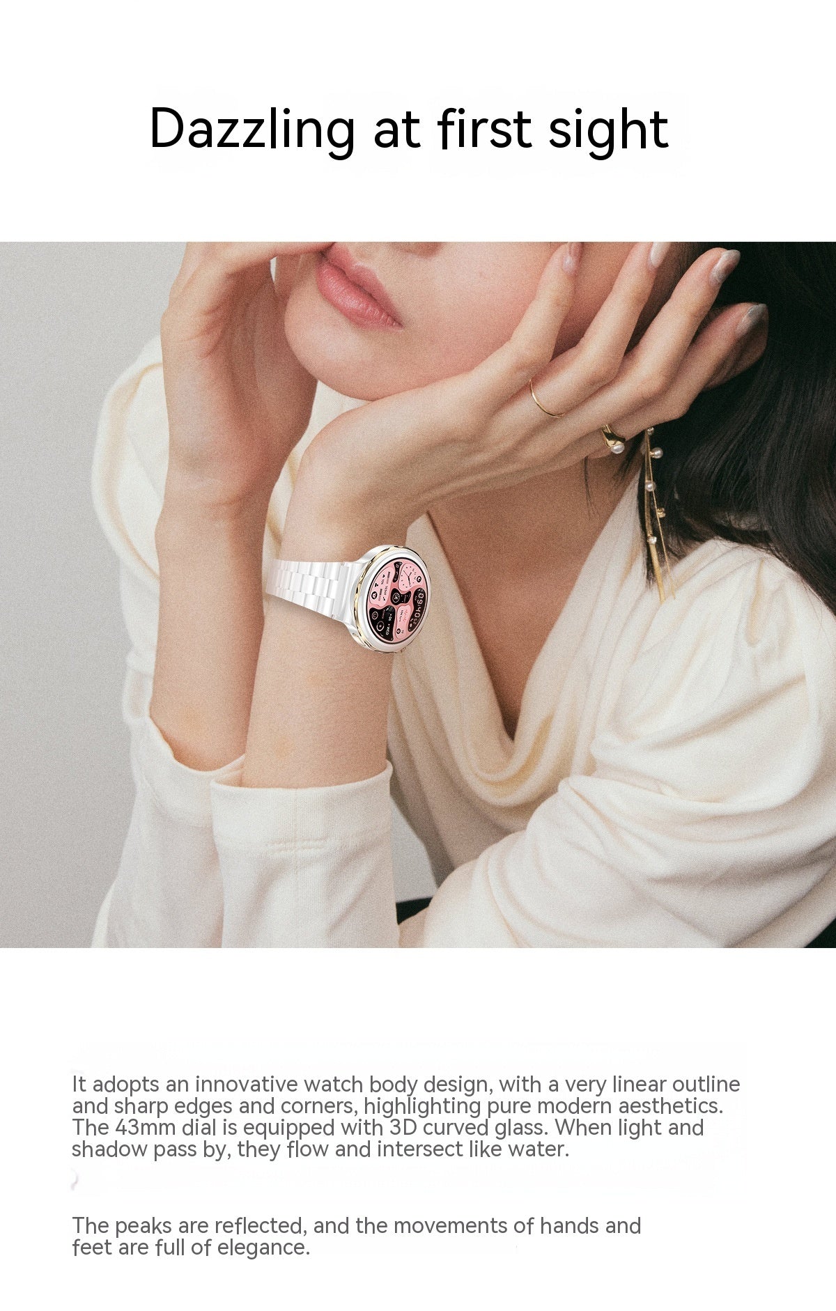 HK43 Smart Watch – Bluetooth Calling