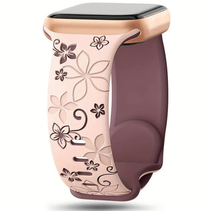 Two-Tone Silicone Strap – Stylish Versatility