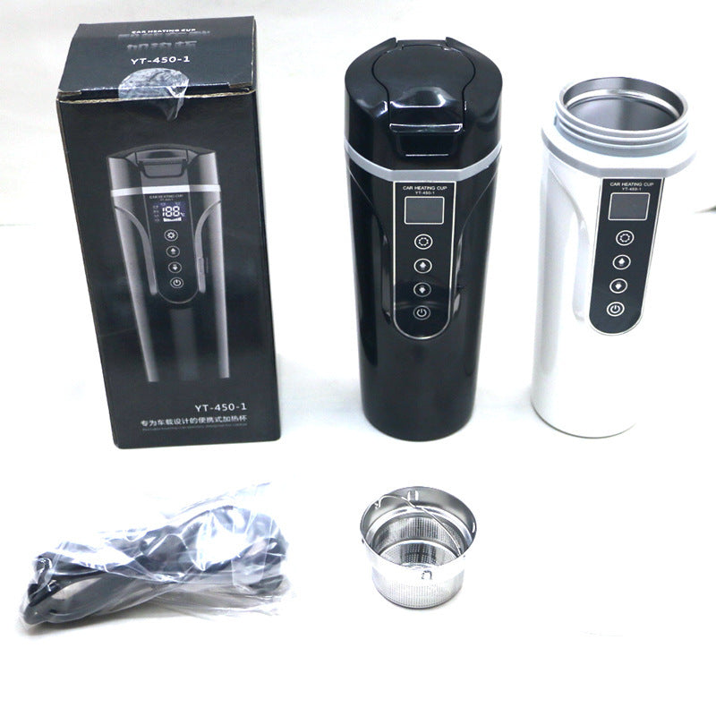 Smart Touch Insulated Cup – Travel Heating Solution