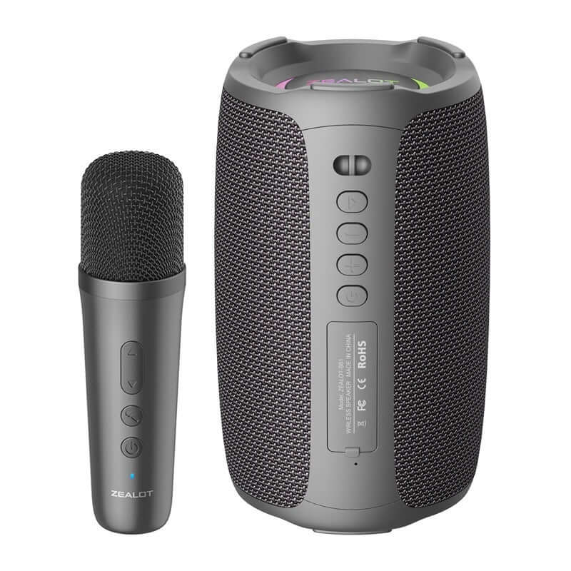 Portable Bluetooth Speaker – Wireless Karaoke Function