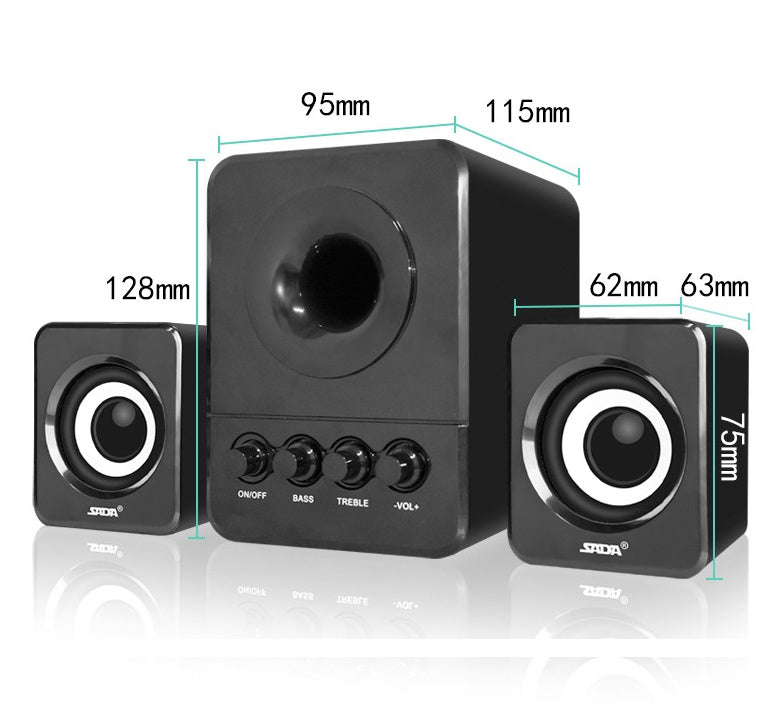 Premium Computer Speaker – High Fidelity Sound
