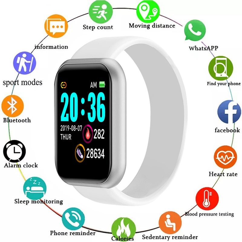 Y68 Smart Bracelet – Step Counting Feature