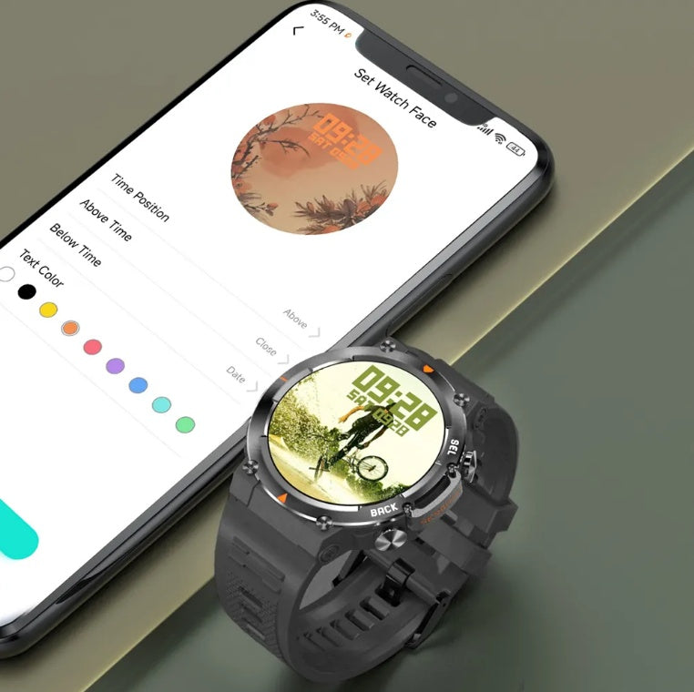 MAX18 Smartwatch – AMOLED Big Screen