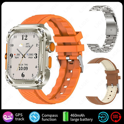 SmartHealth Outdoor Watch – Large Screen Monitoring