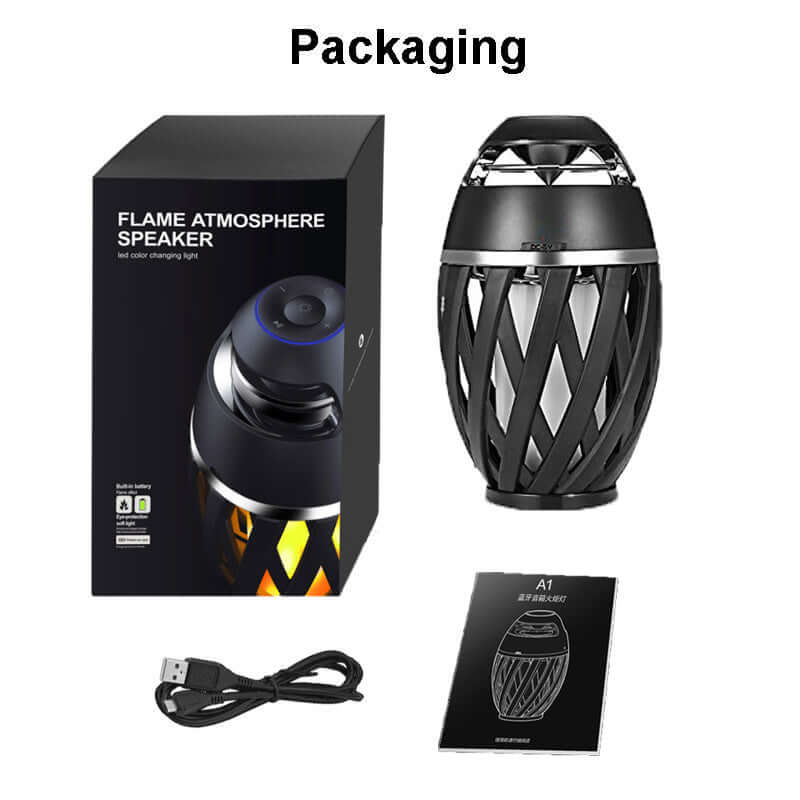 LED Flame Speaker – Ambient Lighting