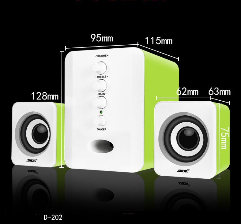 Premium Computer Speaker – High Fidelity Sound