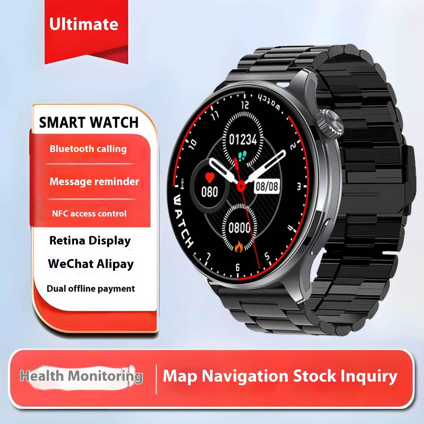 Kids Health Monitoring Watch – Waterproof Design
