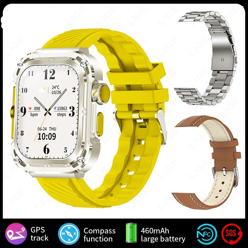 SmartHealth Outdoor Watch – Large Screen Monitoring