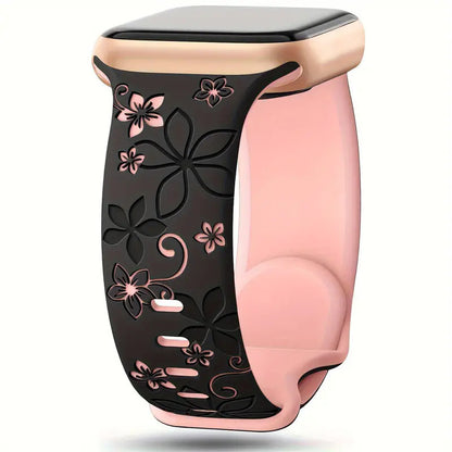 Two-Tone Silicone Strap – Stylish Versatility