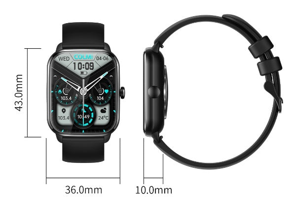 Heart Rate Smartwatch – Full Screen Display