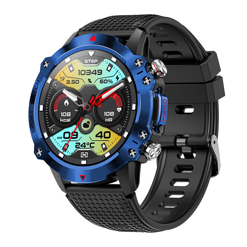 Outdoor Smart Watch – Waterproof Heart Rate Monitoring
