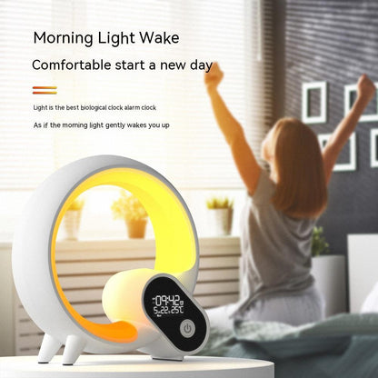 Creative Q Light Alarm Clock – Colorful Atmosphere