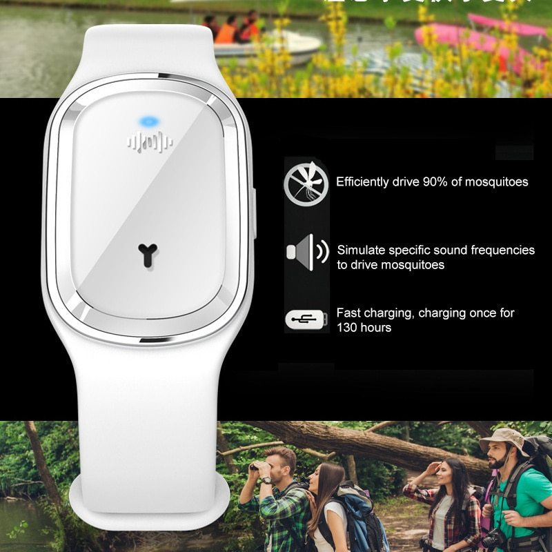Outdoor Ultrasonic Mosquito Repellent – Family Safe Design