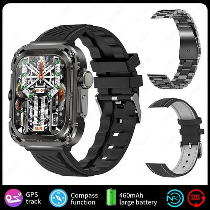 SmartHealth Outdoor Watch – Large Screen Monitoring