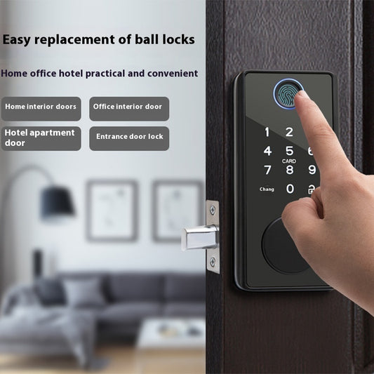 Graffiti Smart Door Lock – Fingerprint Access