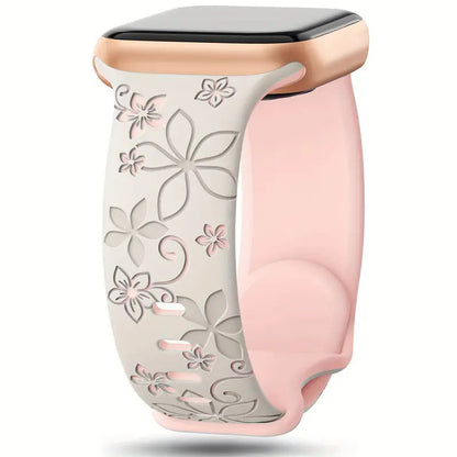 Two-Tone Silicone Strap – Stylish Versatility
