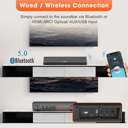 Echo Wireless Soundbar – High Power Audio