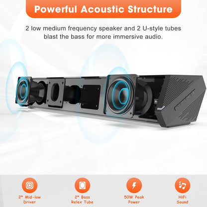 Echo Wireless Soundbar – High Power Audio
