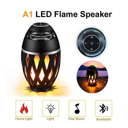 LED Flame Speaker – Ambient Lighting