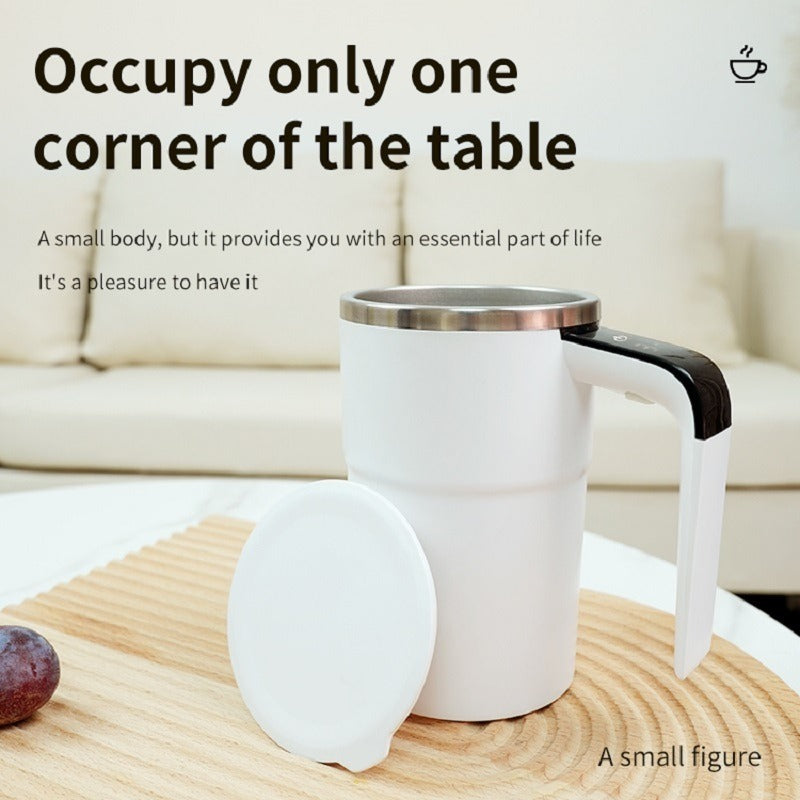 Self-Stirring Coffee Cup – Automatic Mixing