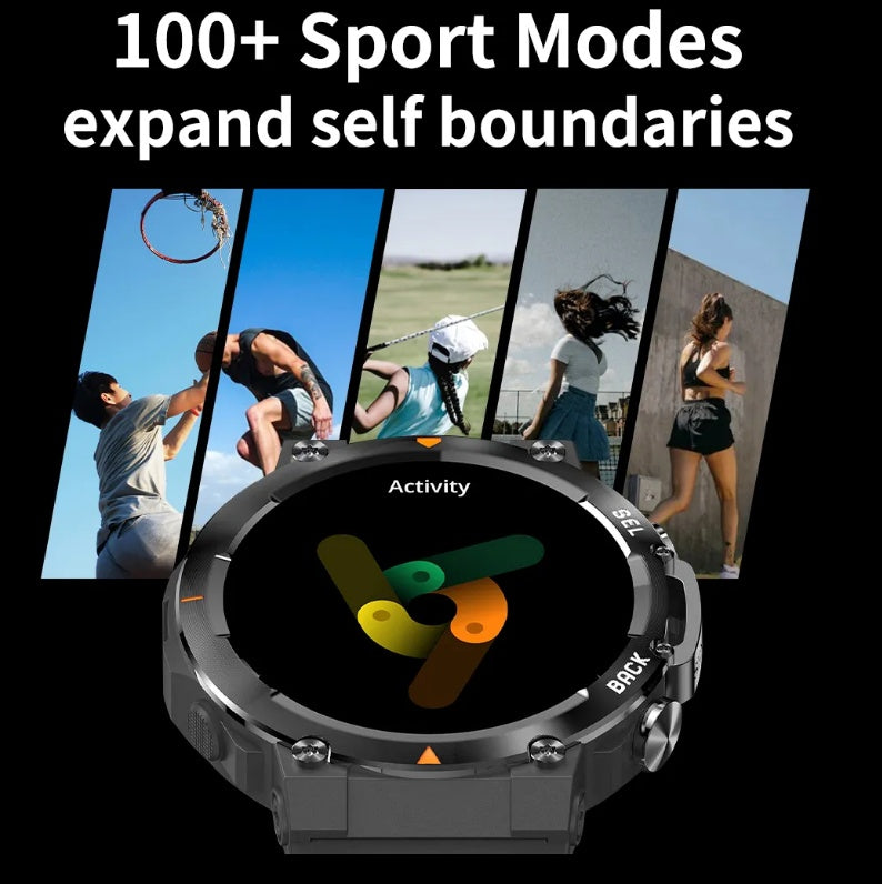 MAX18 Smartwatch – AMOLED Big Screen