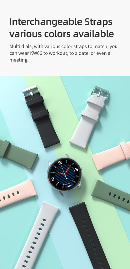IMILAB KW66 Smart Watch – IP68 Waterproof