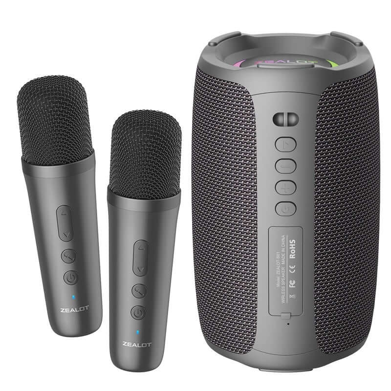 Portable Bluetooth Speaker – Wireless Karaoke Function