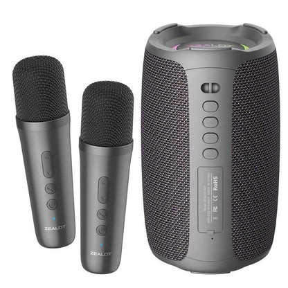 Portable Bluetooth Speaker – Wireless Karaoke Function