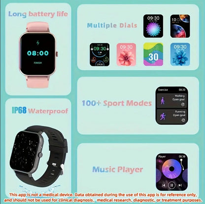 ZL54CJ Smartwatch – Waterproof Fitness Tracker