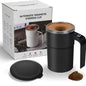 Self-Stirring Coffee Cup – Automatic Mixing