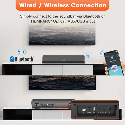 Echo Wireless Soundbar – High Power Audio