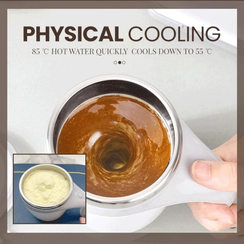 Automatic Stirring Coffee Cup – Effortless Mixing