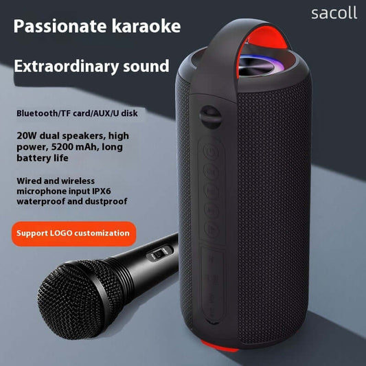 High-Power Bluetooth Speaker – Waterproof Design