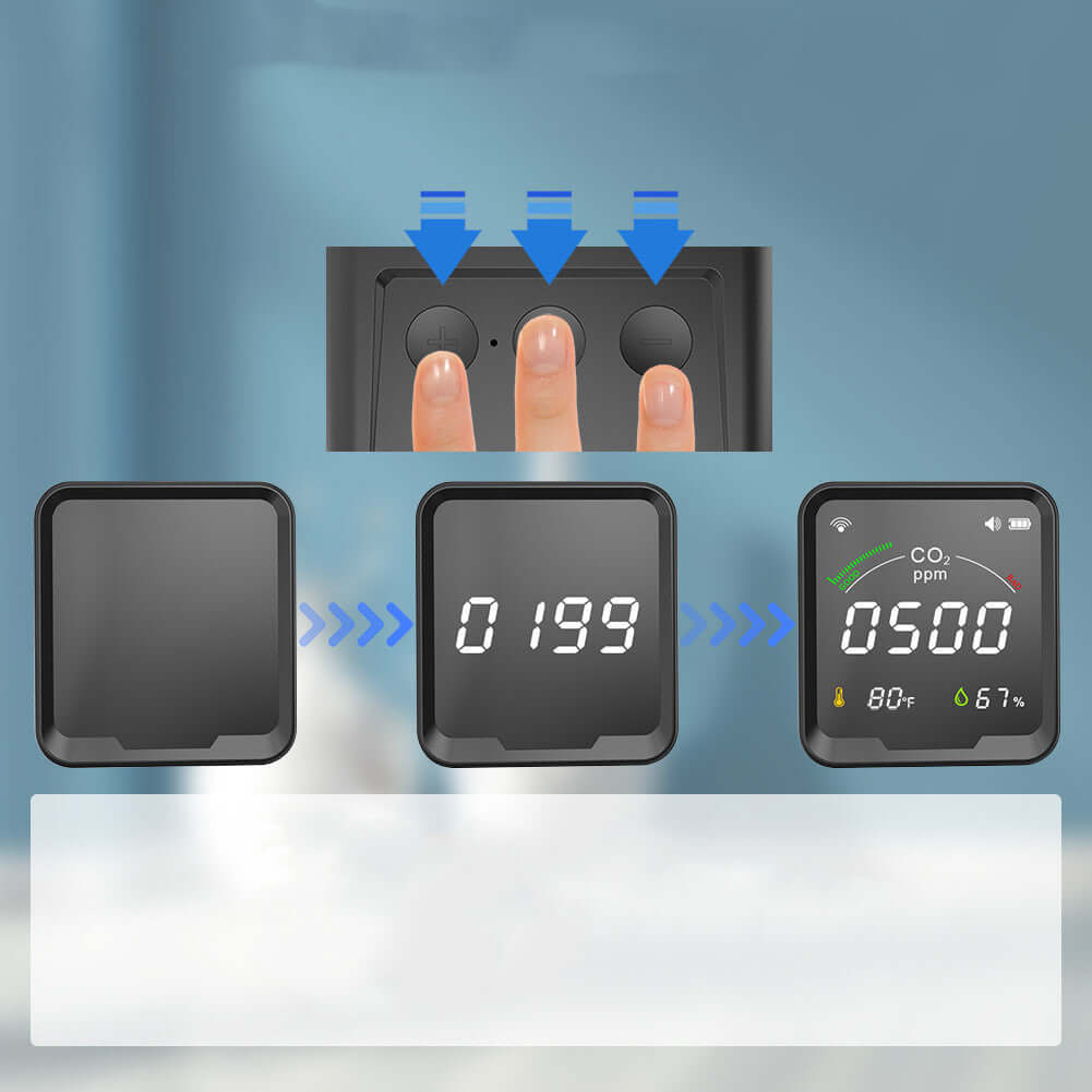 LED Smart Home Sensor – WiFi Temperature Monitoring