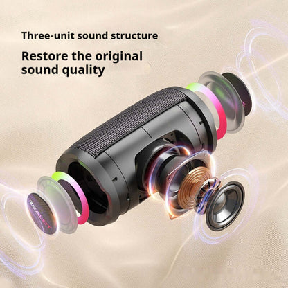 Portable Bluetooth Speaker – Wireless Karaoke Function