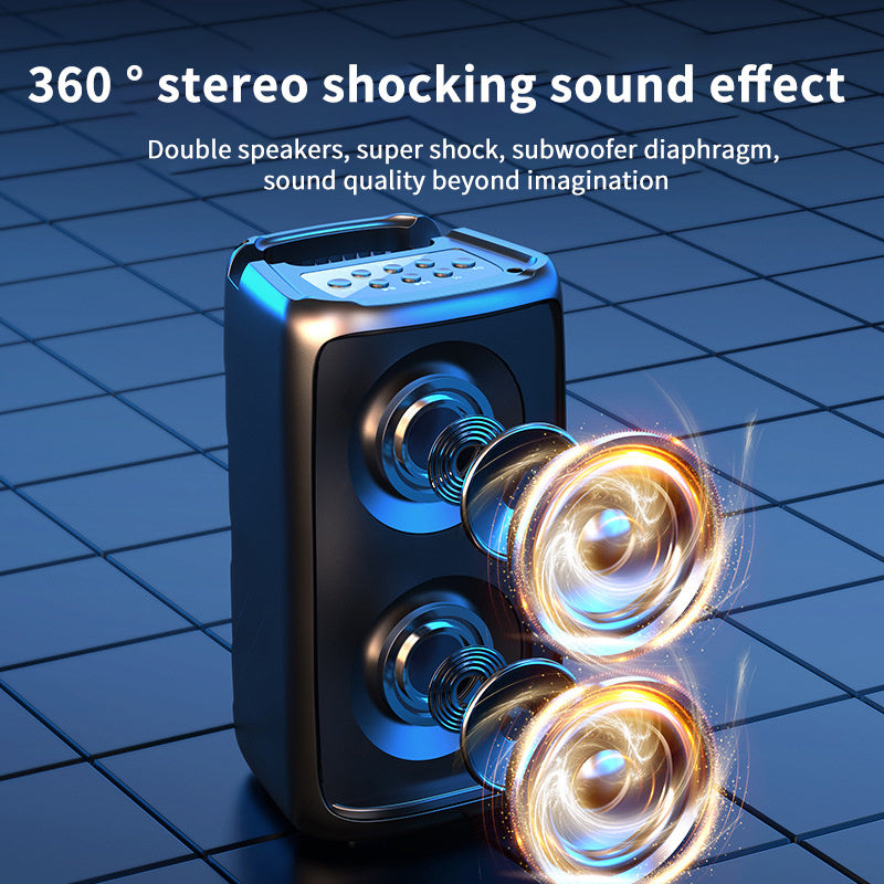 Home Bluetooth Subwoofer Speaker – Lightweight Design