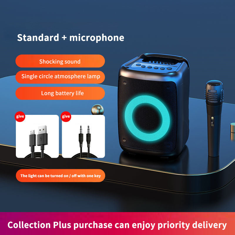 Home Bluetooth Subwoofer Speaker – Lightweight Design