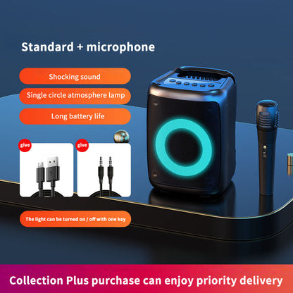 Home Bluetooth Subwoofer Speaker – Lightweight Design