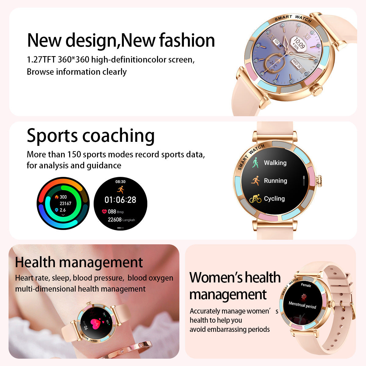 H20 Smart Watch – HD Bluetooth Calling